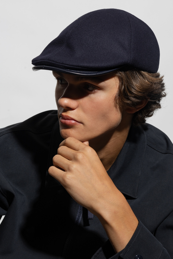 Armani flat cap discount